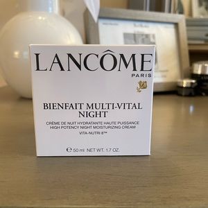 LANCÔME Bienfait Multi-Vital Night Cream Moisturizer, 1.7 oz